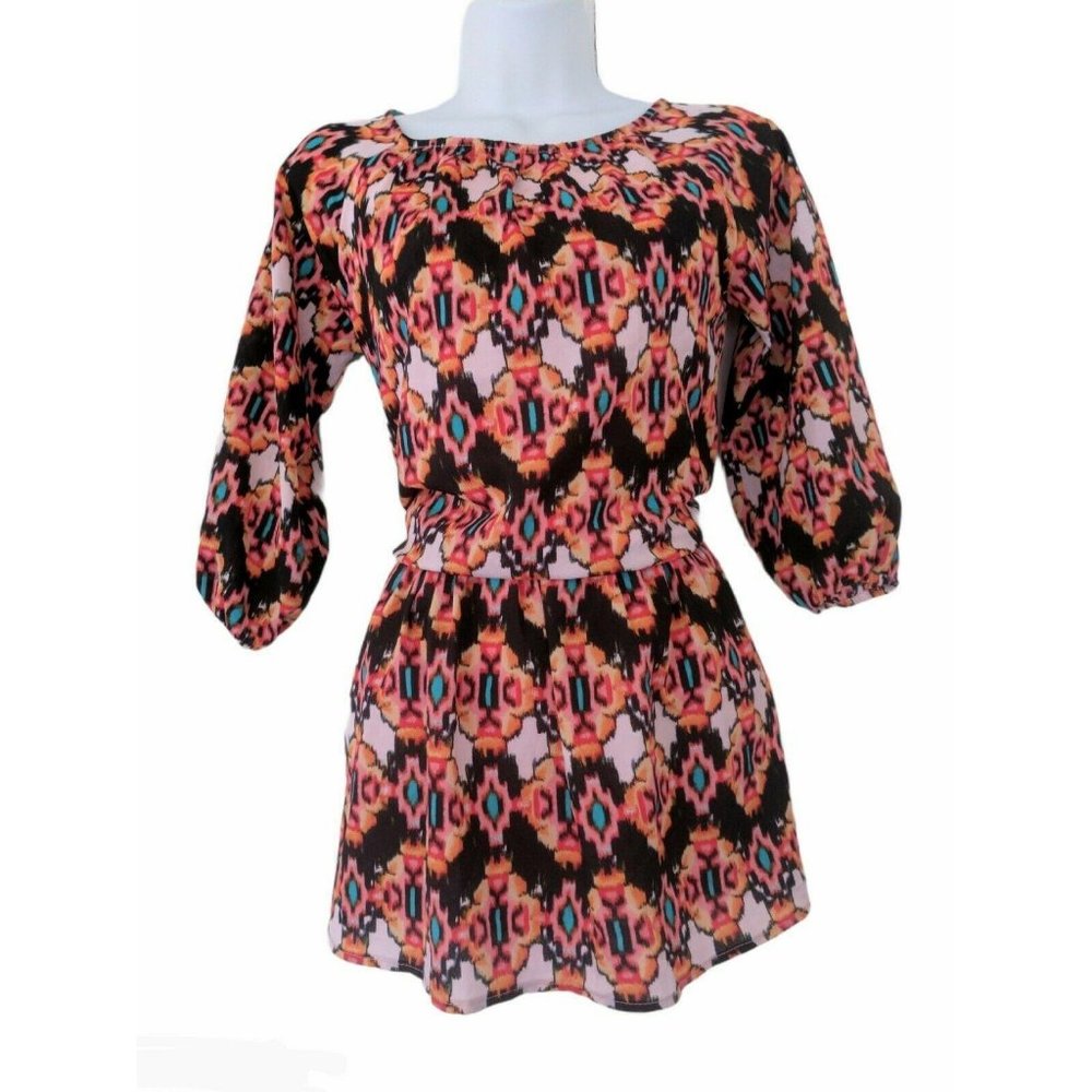 Chord Multi Color Tunic Size M